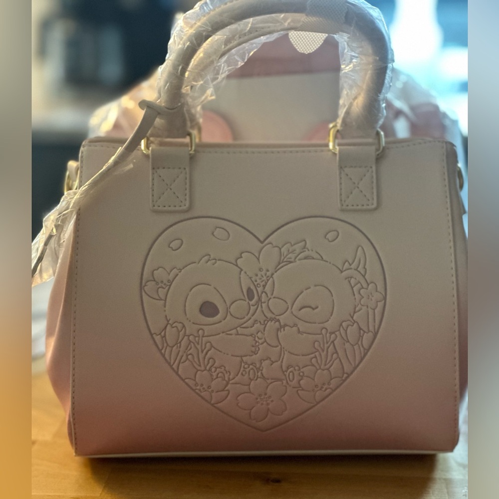 loungefly Stitch and Angel Crossbody bag NWT